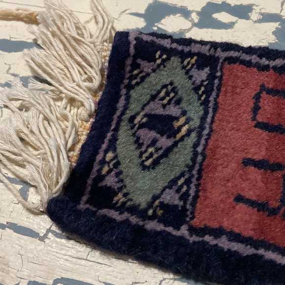 Vintage Miniature Rug - Picture 2 of 5